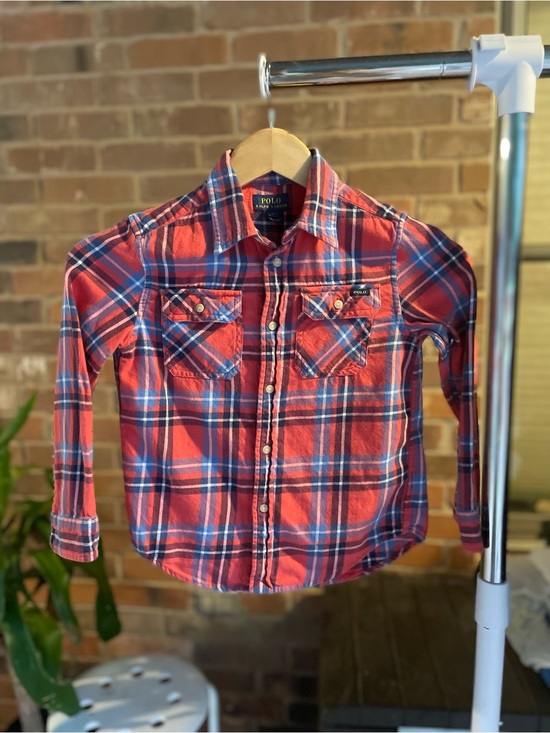 Polo Ralph Lauren Other - Polo by Ralph Lauren Kids Plaid Button-Down Shirt 6 #172